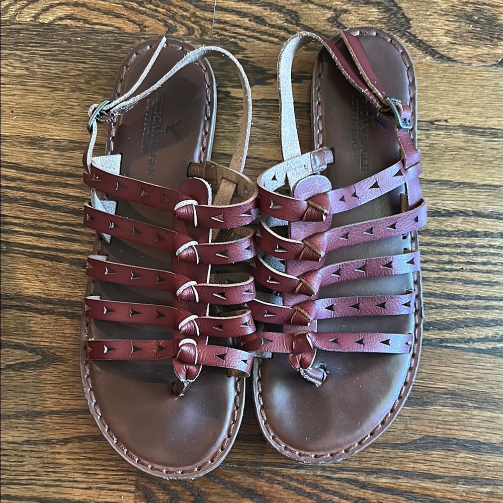American Eagle Outfitters Brown Gladiator Sandals